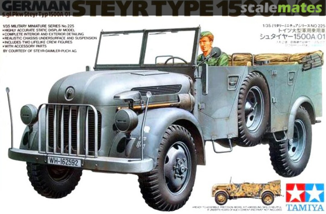 Boxart Steyr Type 1500A/01 35225 Tamiya