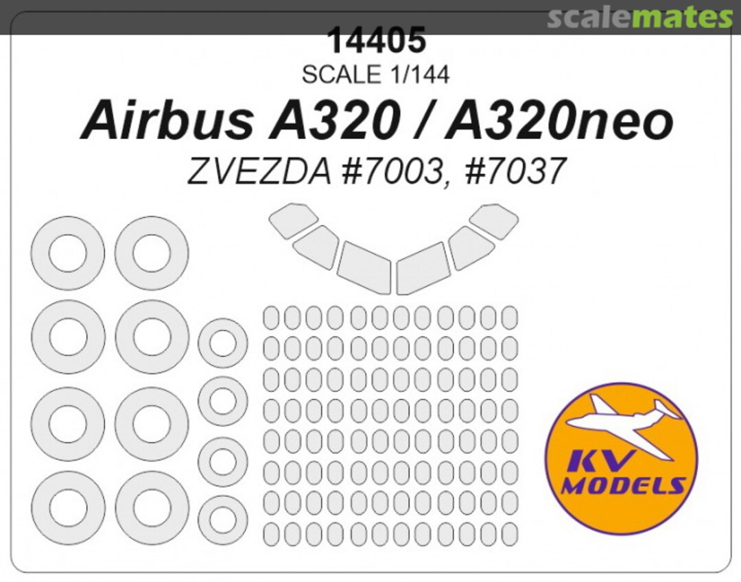 Boxart Airbus A320 / A320Neo 14405 KV Models