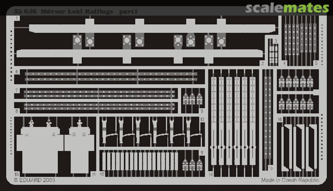 Boxart Mörser Loki railings 35646 Eduard