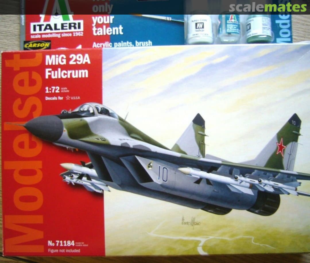 Boxart MiG 29A "Fulcrum"  Italeri