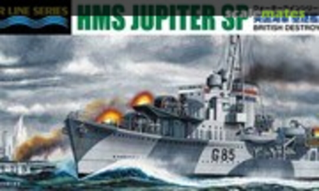 1:700 British Destroyer HMS Jupiter SP (Aoshima 057650)