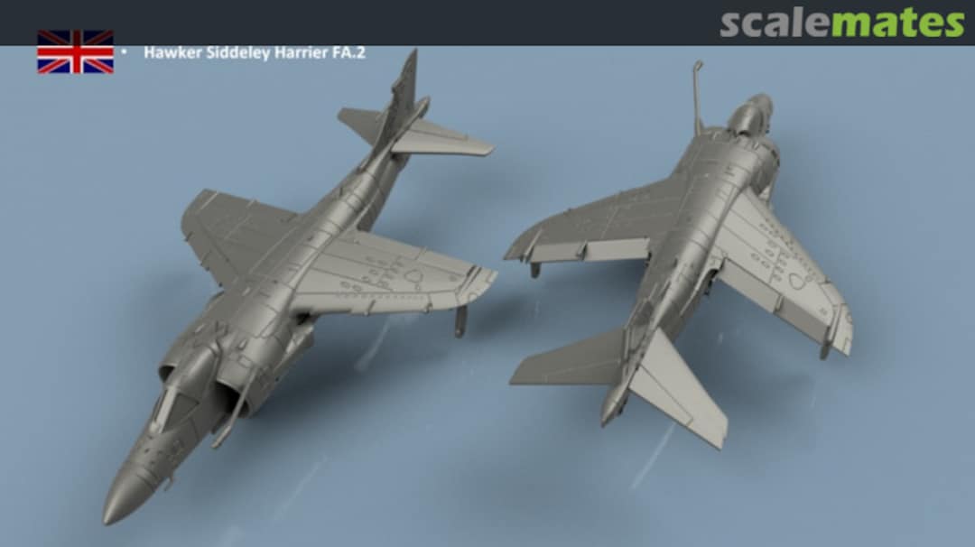 Boxart Hawker Siddeley Harrier FA.2 - 3D printing (5 pcs) 3D350359 L'Arsenal