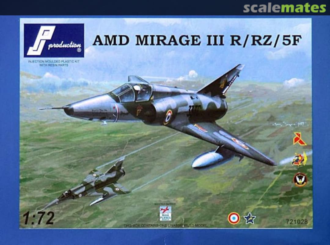 Boxart AMD Mirage III R/RZ/5F 721028 PJ Production