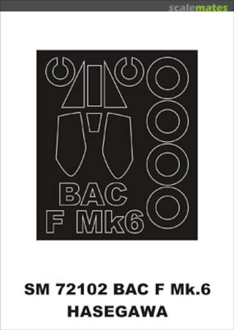 Boxart BAC F Mk6 SM72102 Montex