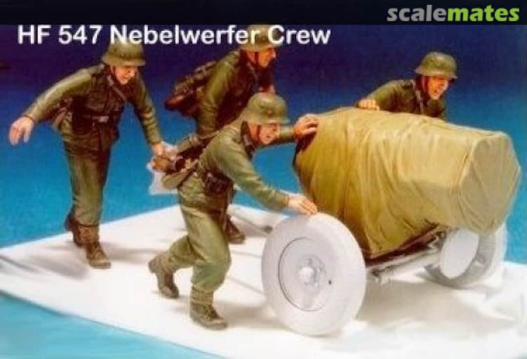 Boxart Nebelwerfer Crew II (4 Fig.) HF547 Hobby Fan