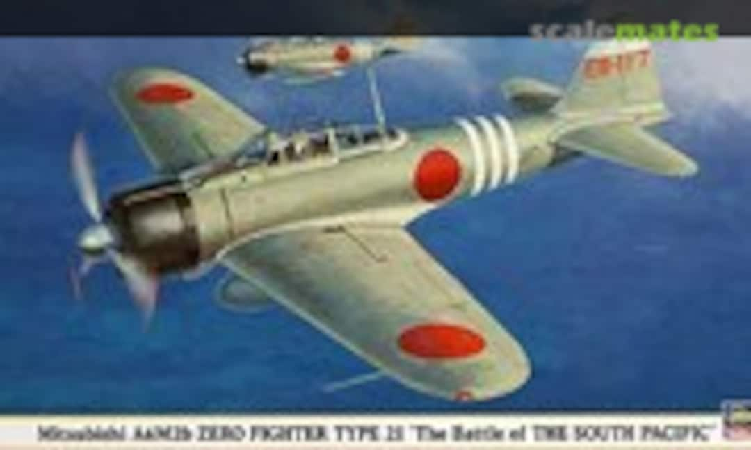 1:48 Mitsubishi A6M2b Zero Fighter Type 21 `The Battle of The South Pacific´ (Hasegawa 09800)