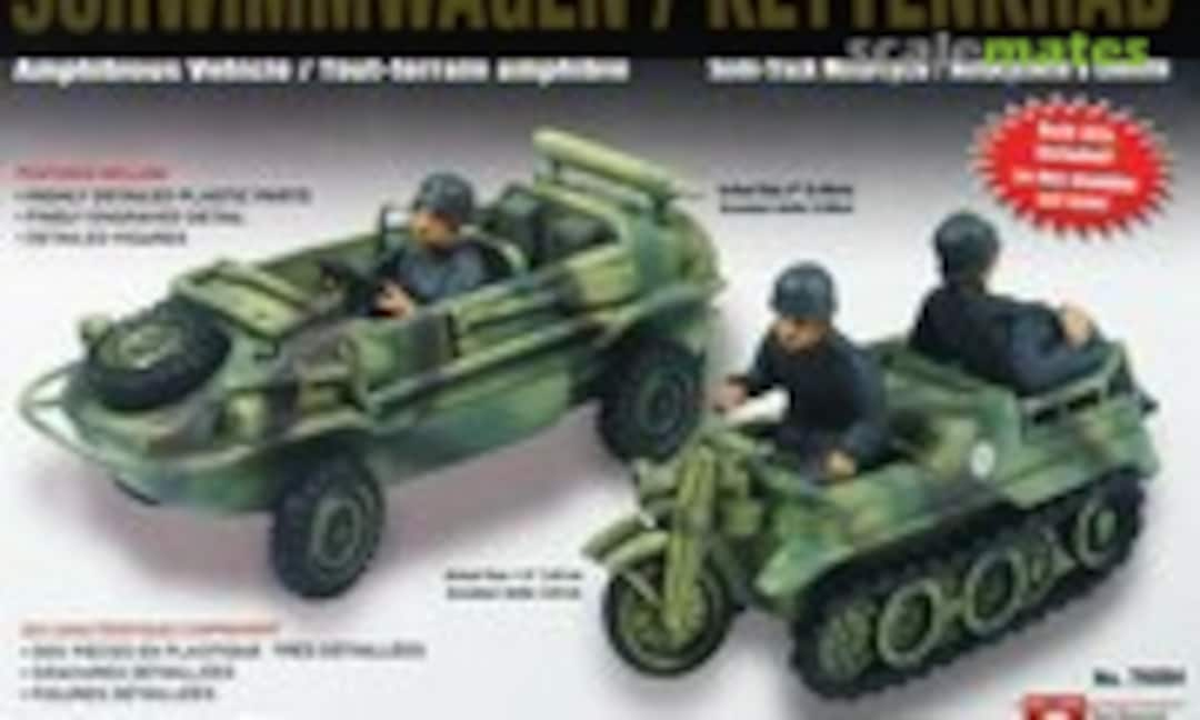 1:72 Schwimmwagen / Kettenkrad (Lindberg 76084)