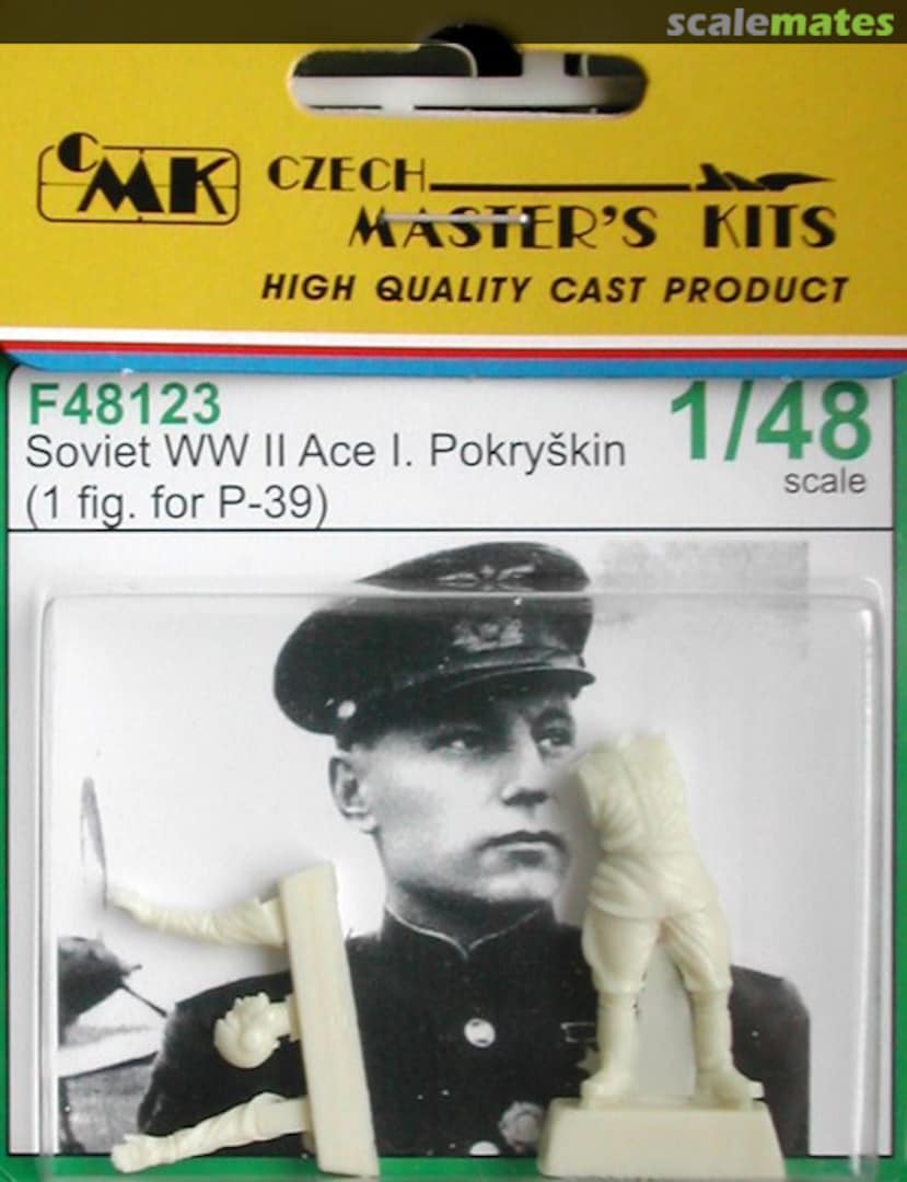 Boxart Soviet WWII Ace I. Pokrykin (1 fig. for P-39) F48123 CMK