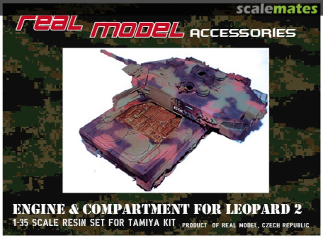 Boxart Engine Set for Leopard 2 RMA35037 Real Model