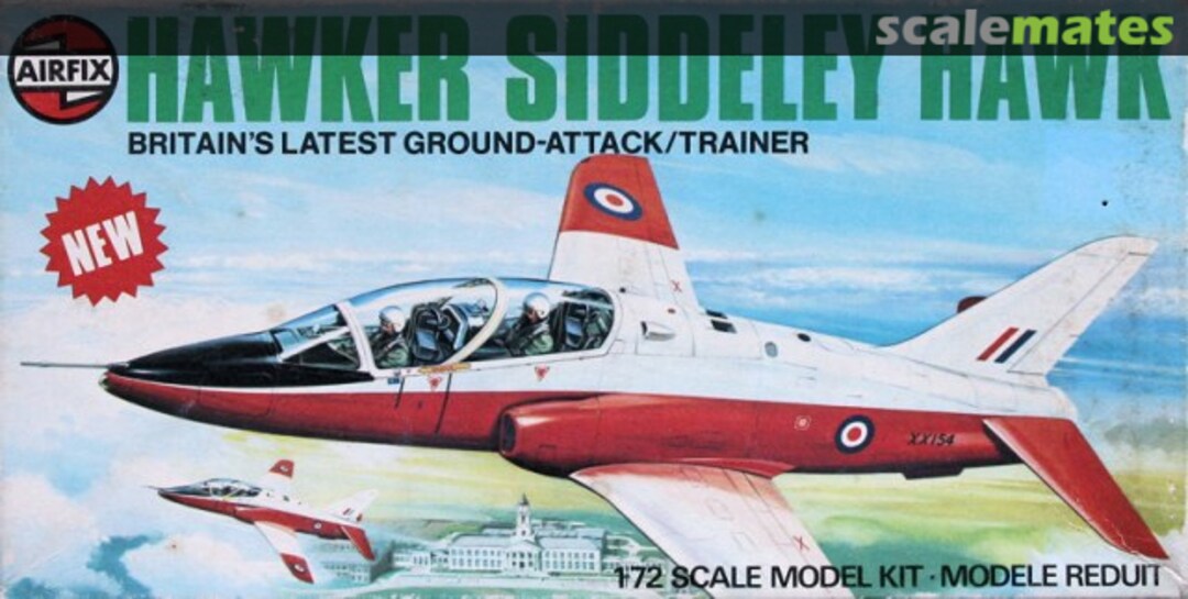 Boxart Hawker Siddeley Hawk 03026-1 Airfix