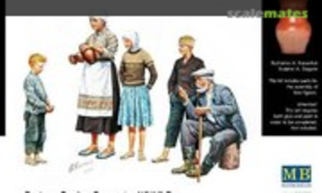 1:35 Eastern Region Peasants (Master Box MB3588)