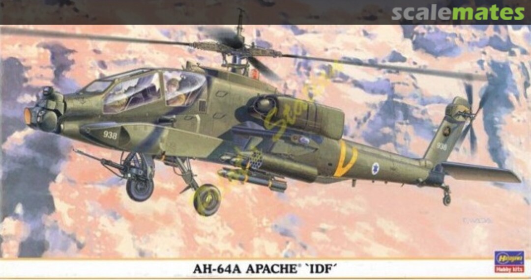 Boxart AH-64A Apache `IDF´ 09489 Hasegawa