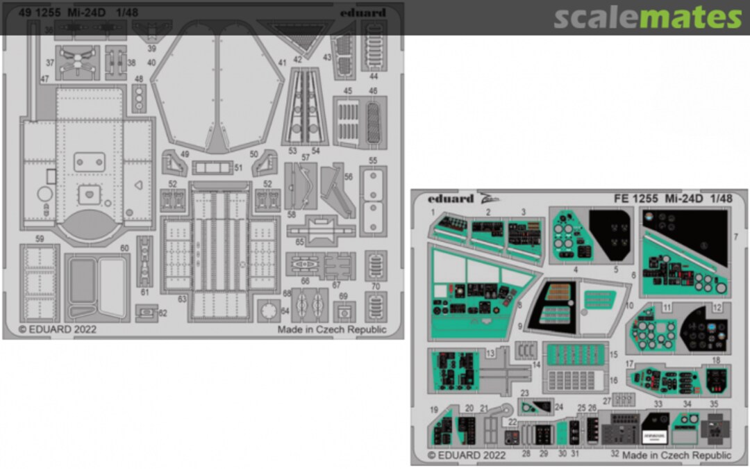 Boxart Mi-24D 491255 Eduard