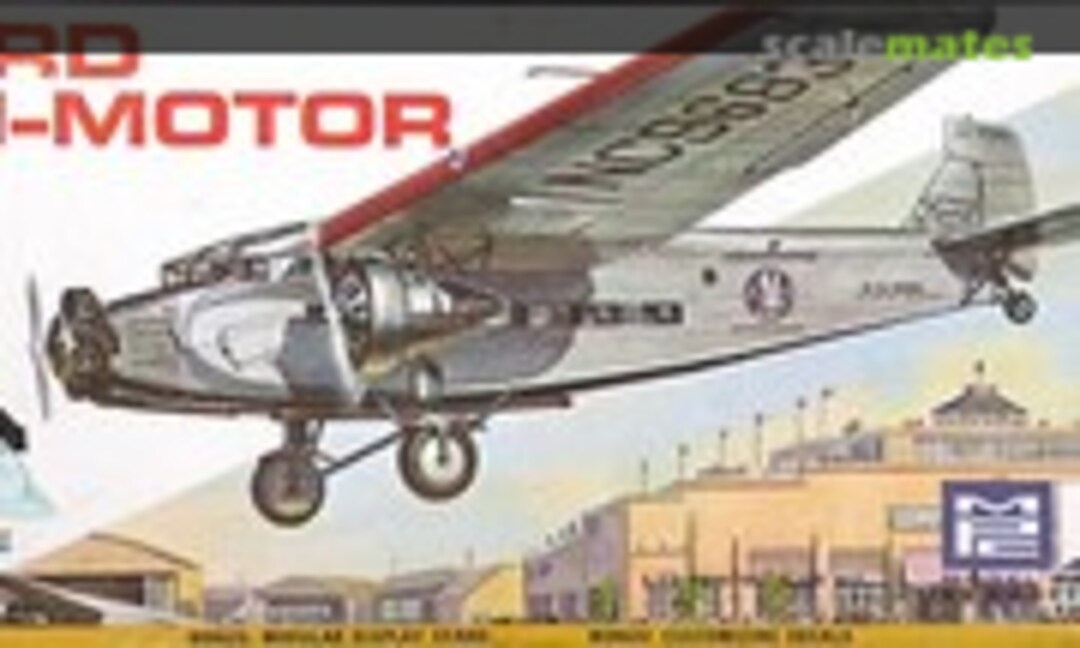 1:72 Ford Tri-motor (MPC 1102-100)