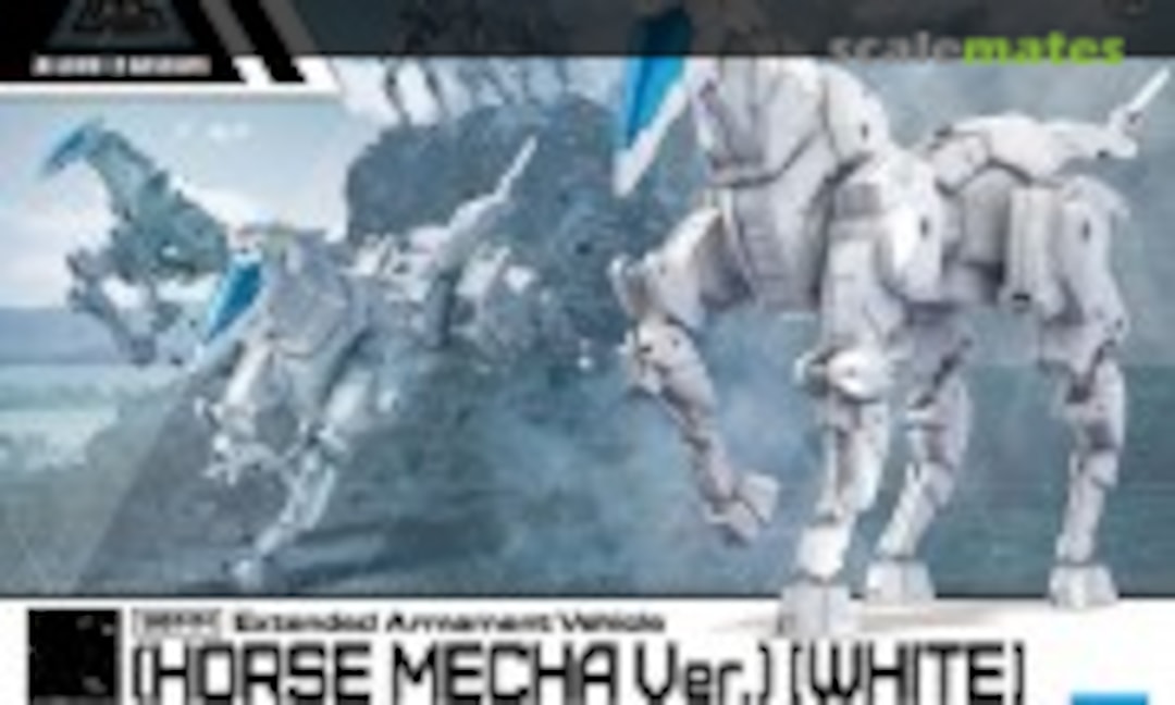 1:144 Exa Vehicle (Horse Mecha Ver.) [White] (Bandai Spirits 5067422)