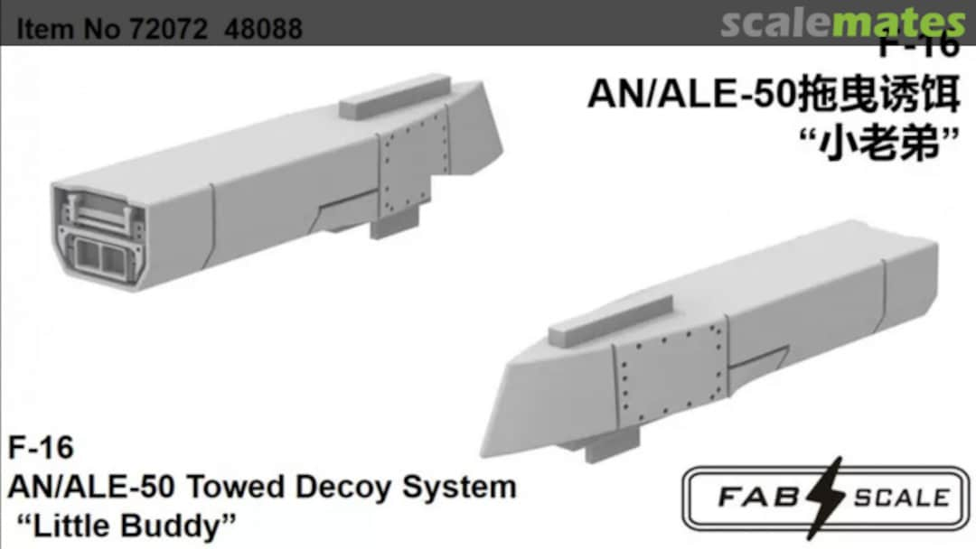 Boxart AN/ALE-50 Towed Decoy System FA72072 Fab Scale