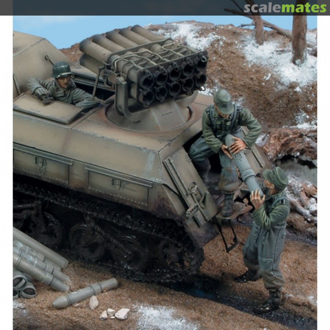 Boxart Panzerwerfer 42 Crew-Russia Â‘42 (3 Fig.) 451 Royal Model