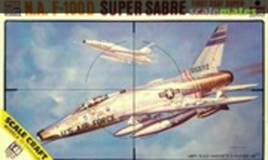 1:48 F-100D Super Sabre (ESCI/Scale Craft SC-4008)