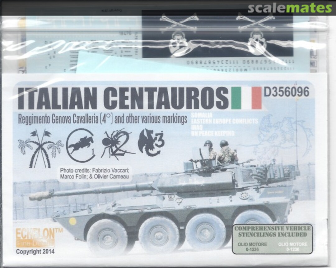 Boxart Italian Centauros D356096 Echelon Fine Details