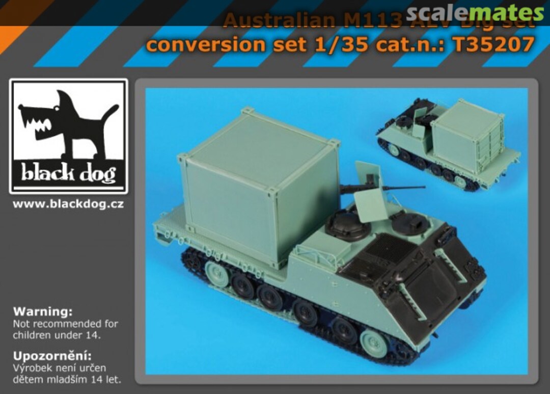 Boxart Australian M 113 ALV big set conversion set T35207 Black Dog