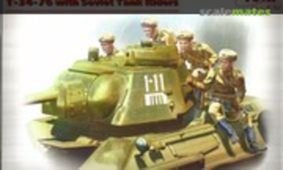 1:35 T-34-76 with Soviet Tank Riders (ICM 35368)