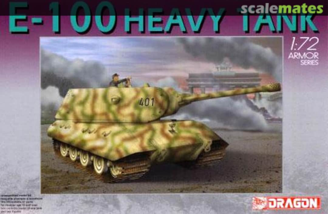 Boxart E-100 Heavy Tank 7256 Dragon