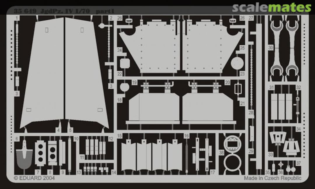 Boxart JgdPz.IV L/70 35649 Eduard