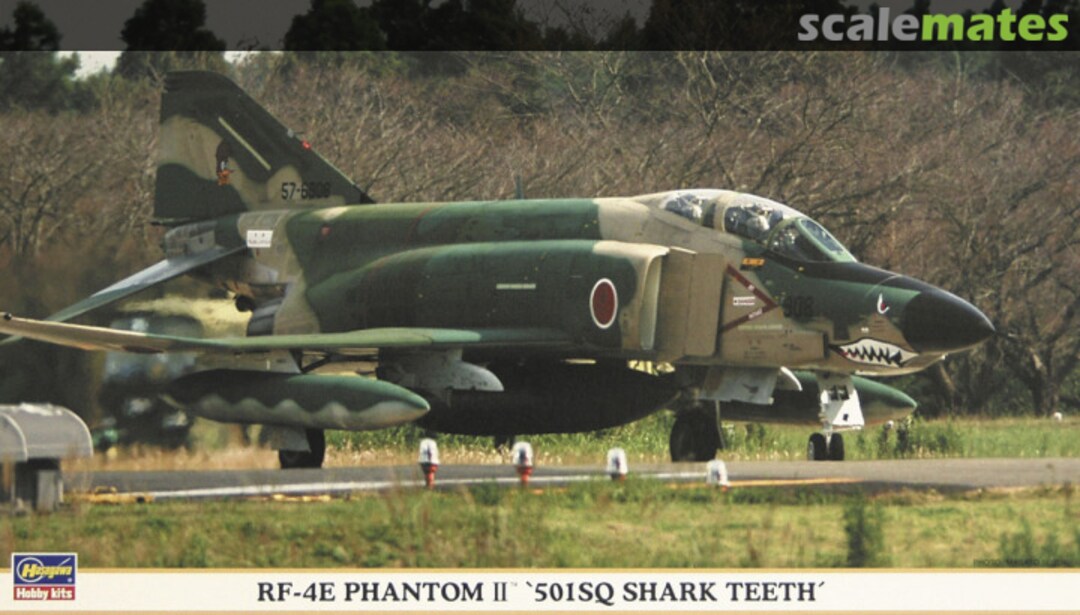 Boxart RF-4E Phantom II '501SQ Shark Teeth' 00772 Hasegawa