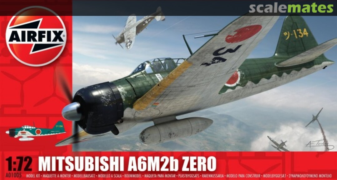 Boxart Mitsubishi A6M2b Zero A01005 Airfix