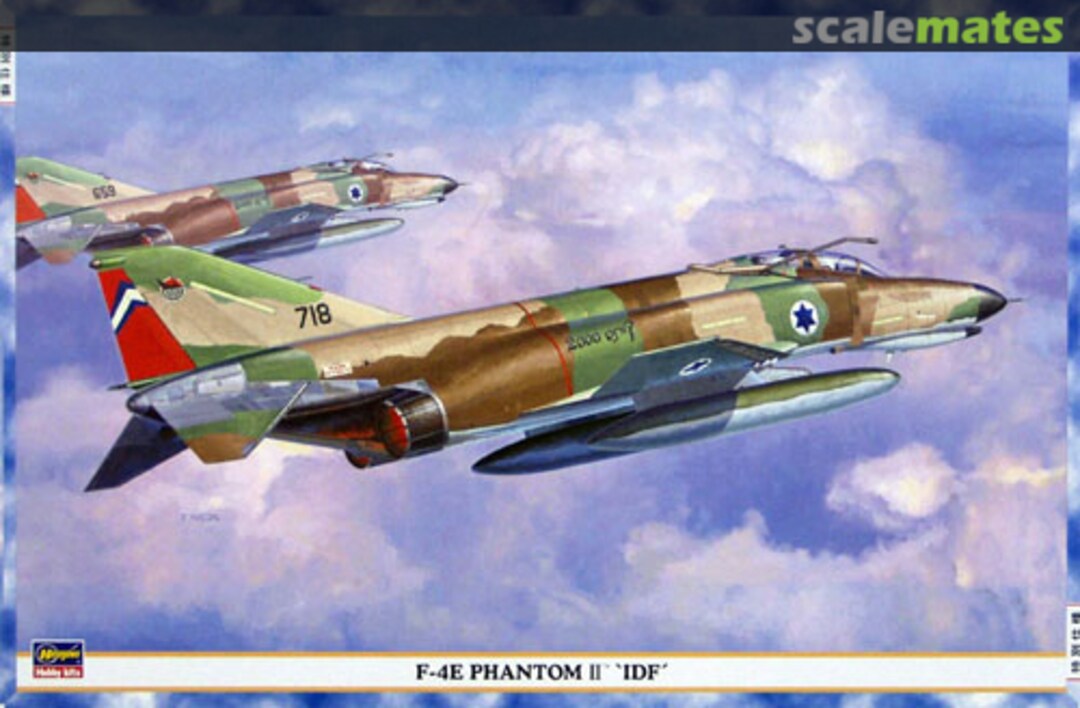 Boxart F-4E Phantom II `IDF´ 09566 Hasegawa