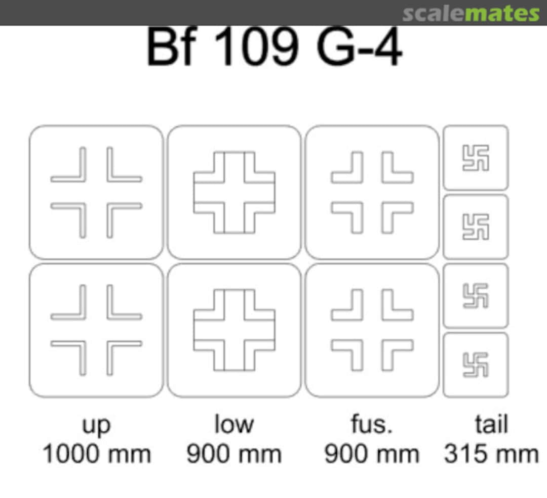 Boxart Bf 109 G-4 24013 Omask