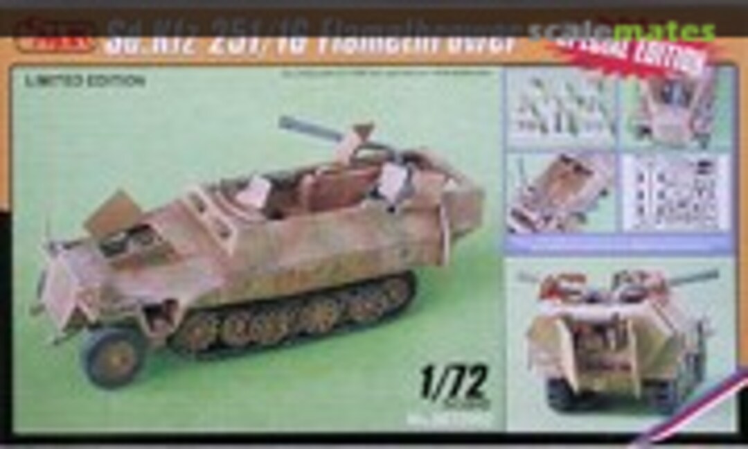 1:72 Sd.Kfz. 251/16 Flamethrower (CMK SE72002)