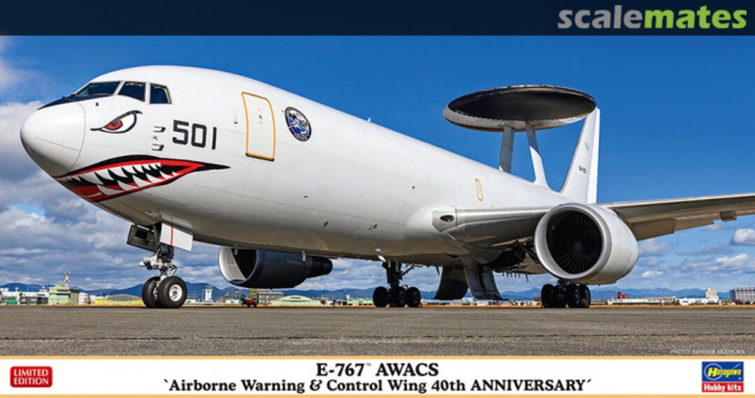 Boxart E-767 AWACS 10860 Hasegawa