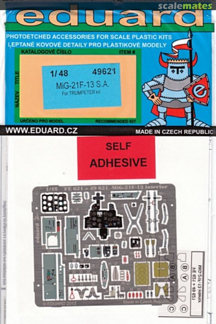 Boxart MiG-21F-13 49621 Eduard