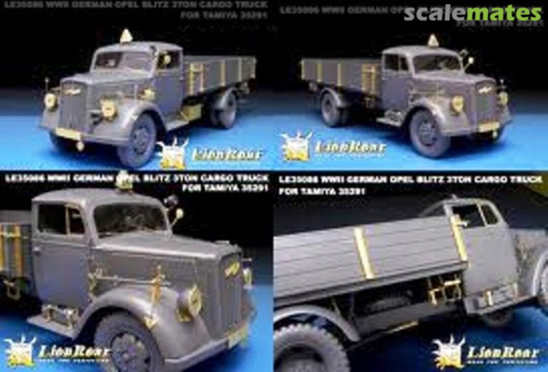 Boxart Opel BLITZ 3ton CARGO TRUCK LE35086 Lion Roar