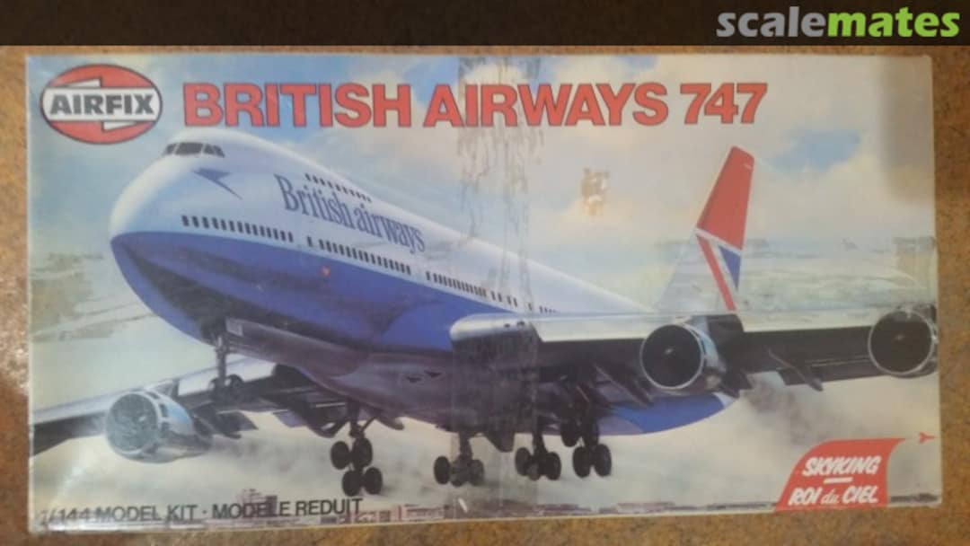 Boxart British Airways 747 9 08170 Airfix