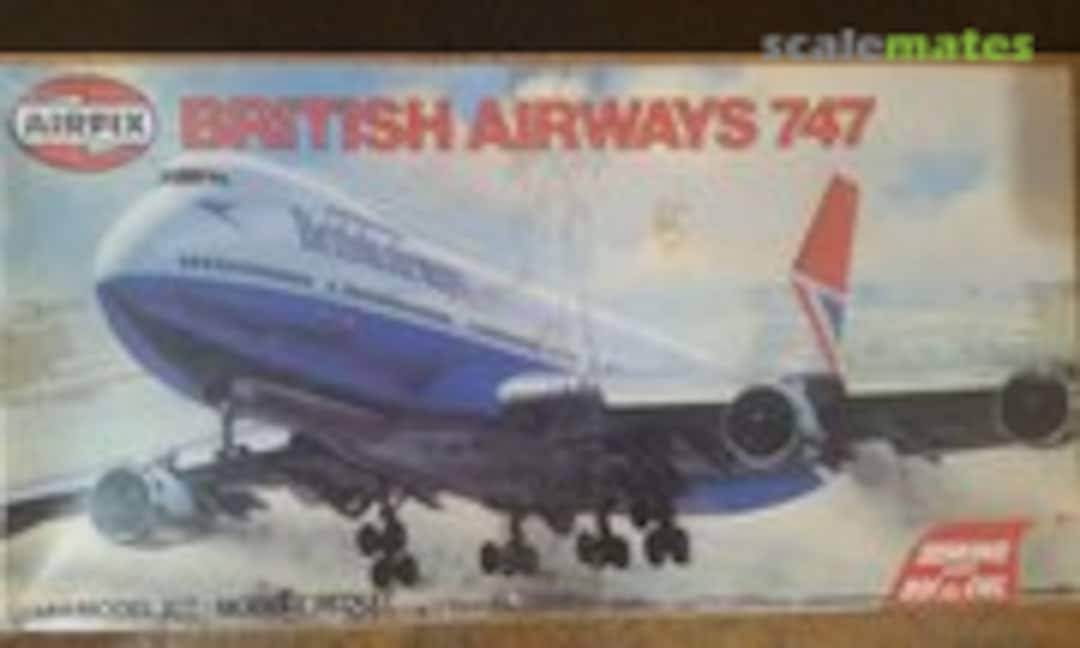 1:144 British Airways 747 (Airfix 9 08170)