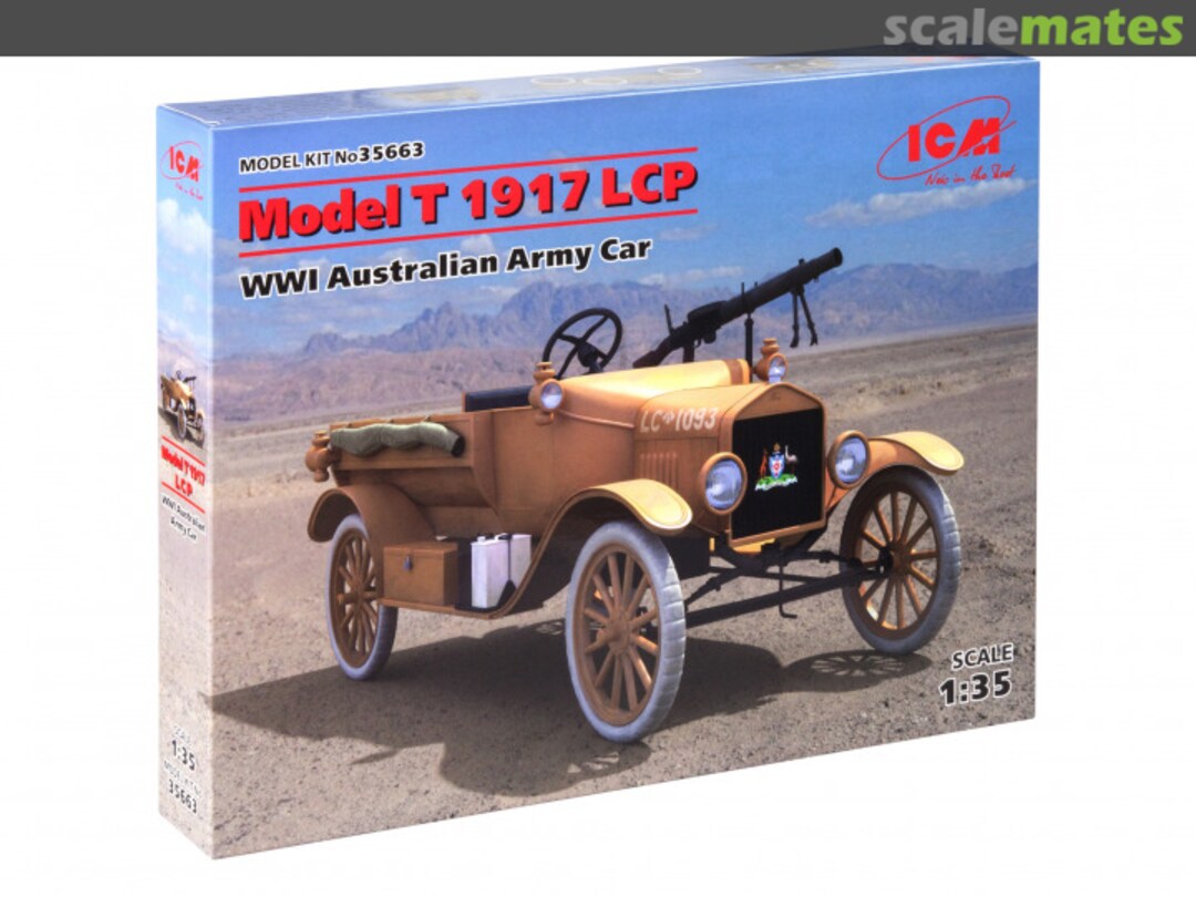 Boxart Model T 1917 LCP 35663 ICM