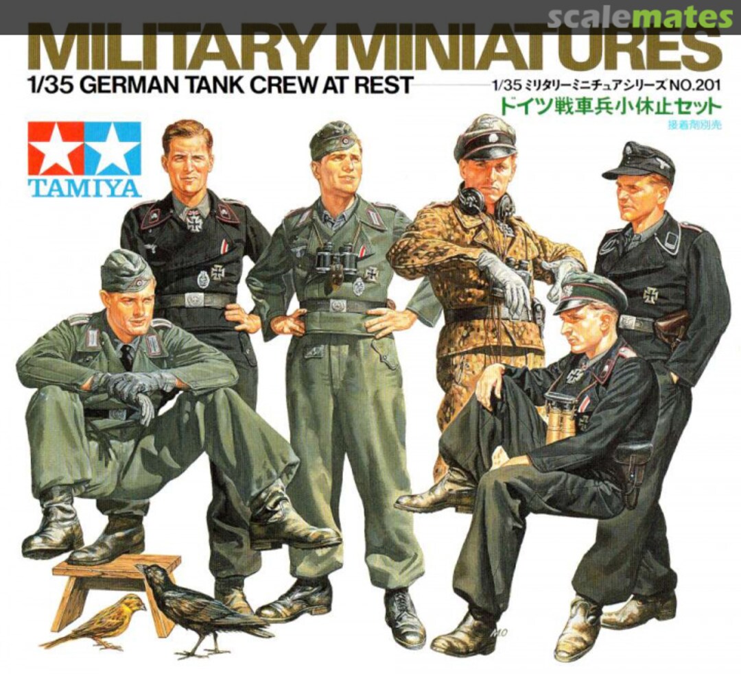 Boxart Tank Crew 35201 Tamiya