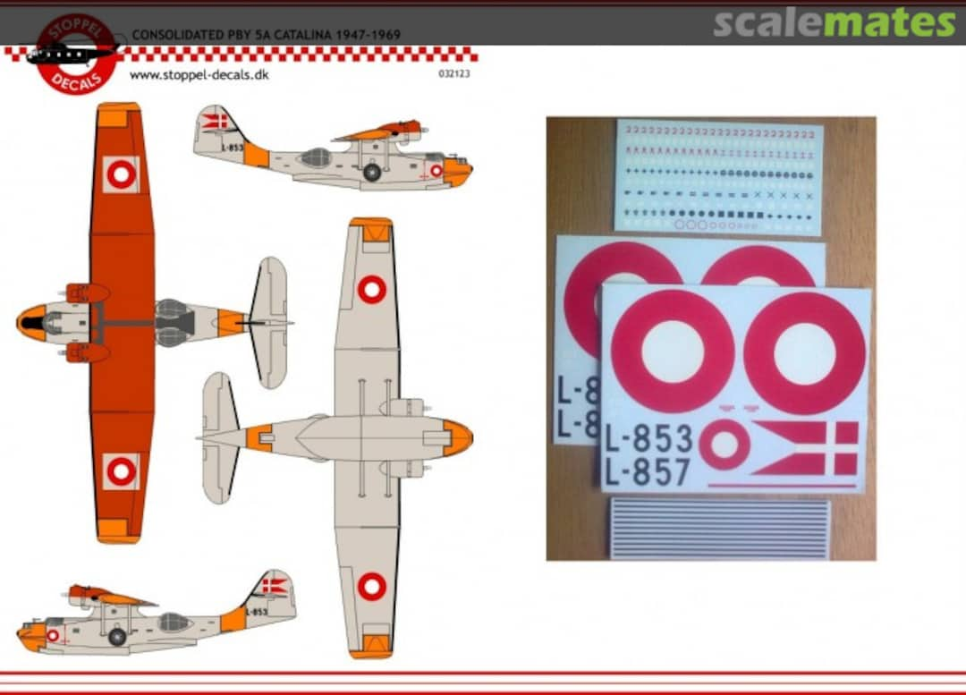 Boxart Consolidated PBY-5A Catalina 1947-1969 32123 Stoppel Decals