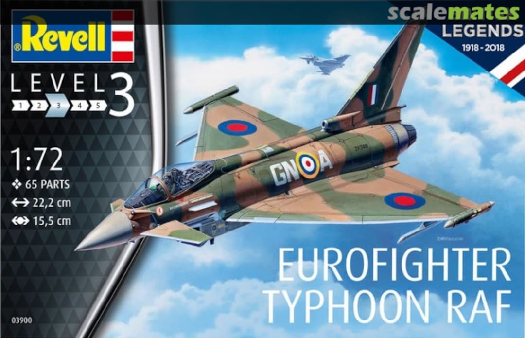 Boxart Eurofighter Typhoon RAF 03900 Revell