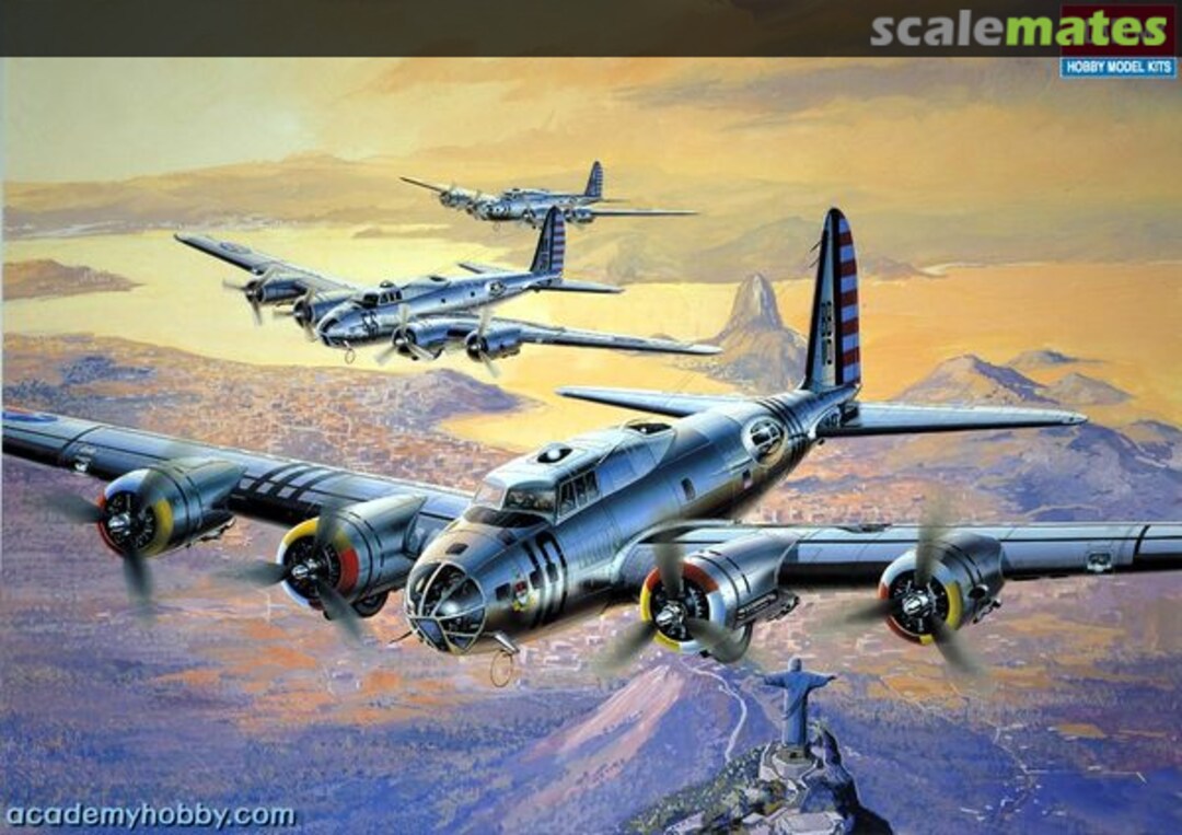 Boxart B-17B Flying Fortress 2106 Academy