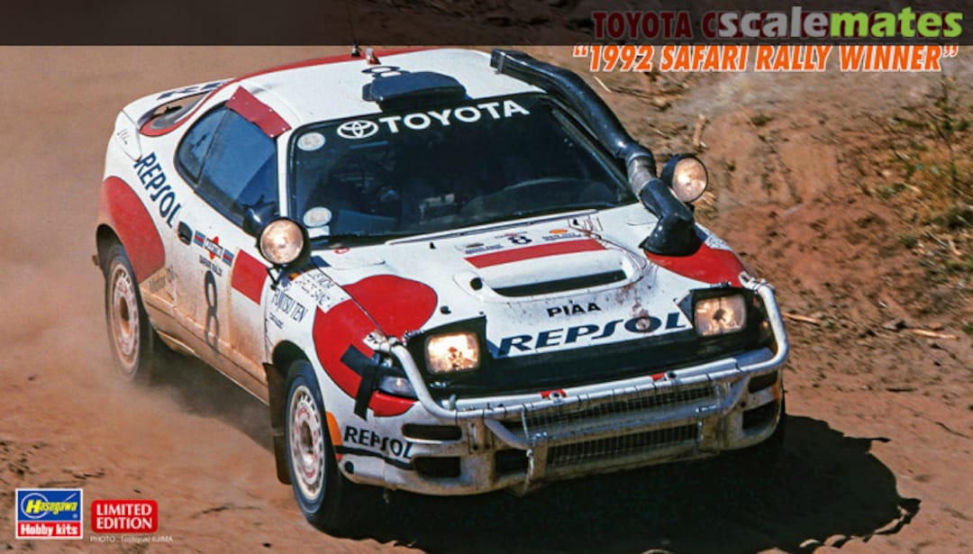 Boxart Toyota Celica Turbo 4WD "1992 Safari Rally Winner" 20434 Hasegawa