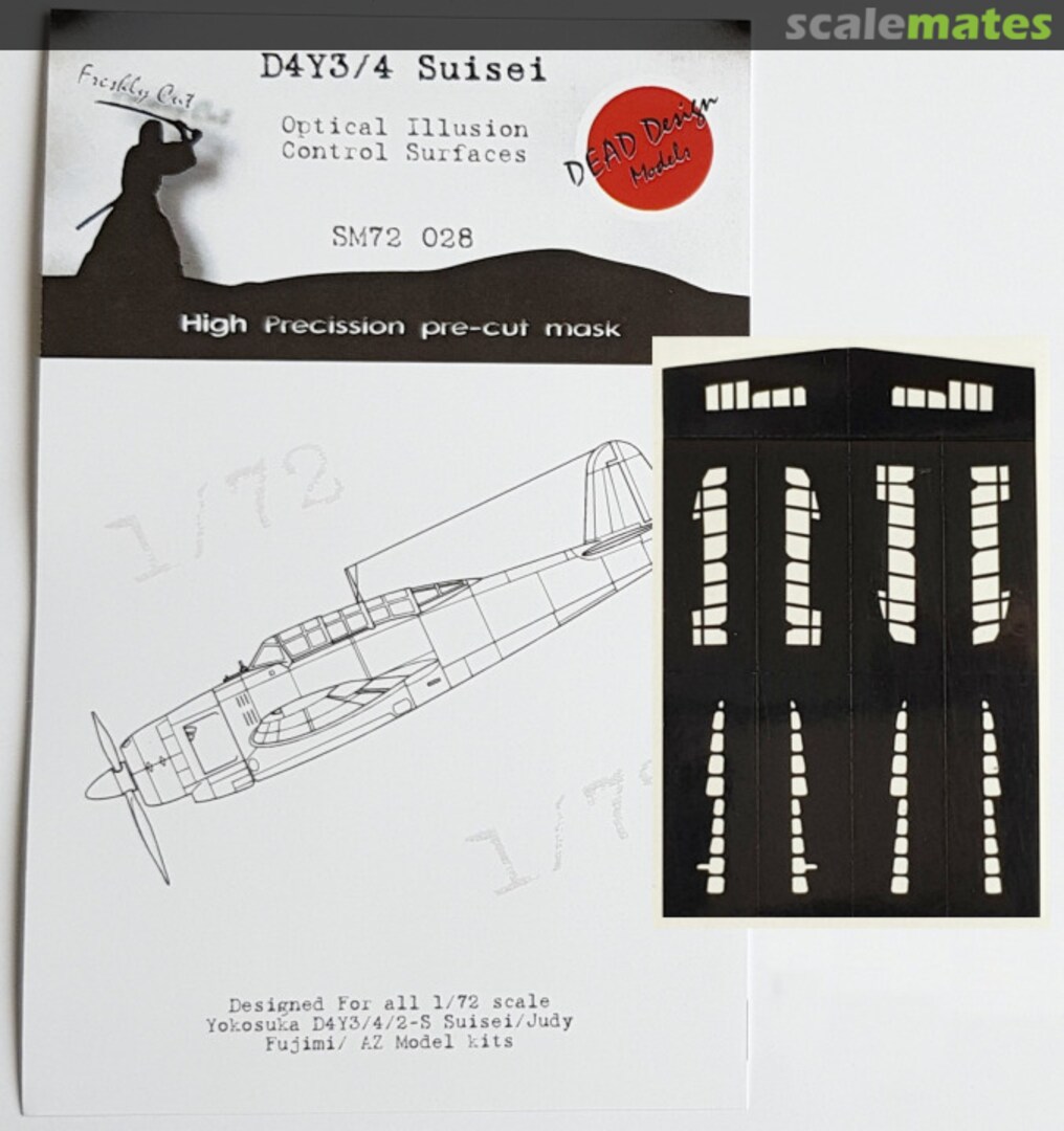 Boxart Yokosuka D4Y3/4/2-S Suisei SM72028 DEAD Design Models