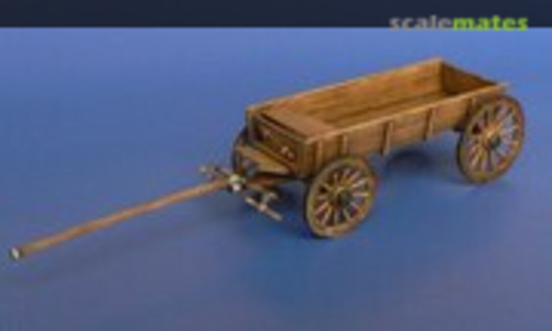 1:72 Farm horse drawn wagon (Hauler HLH72130)