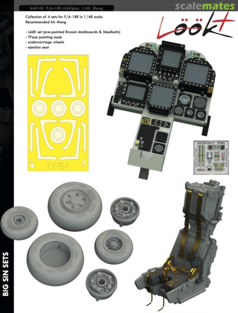 Boxart F/A-18E LööKplus 644145 Eduard