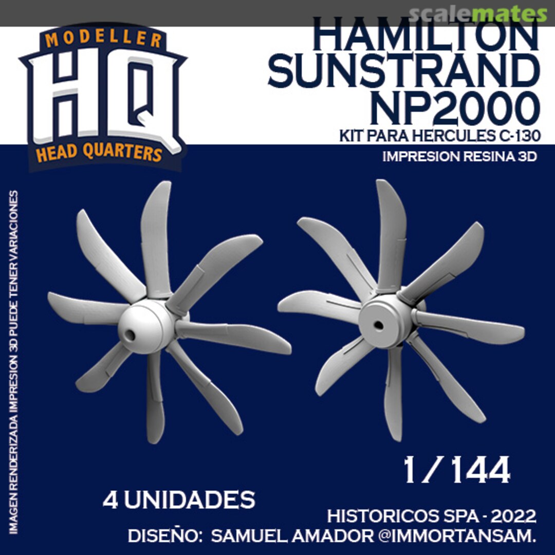 Boxart HAMILTON SUNSTRAND NP2000 HQ144801 HQ - Modeller Head Quarters