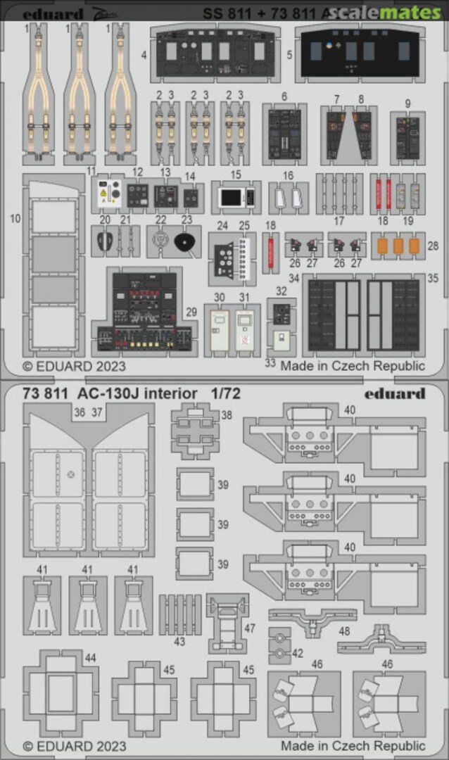 Boxart AC-130J Interior 73811 Eduard