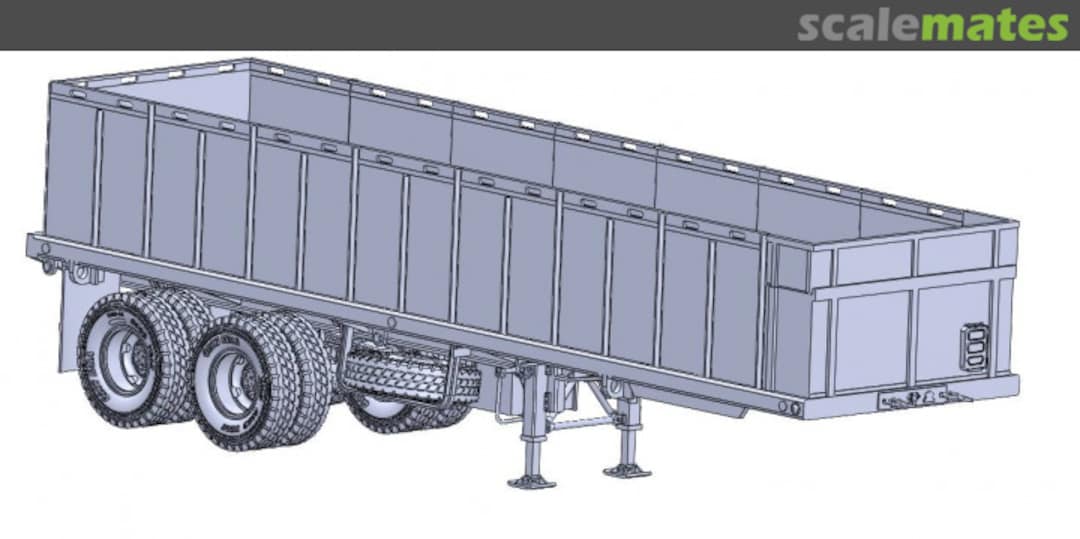 Boxart M871A2 22 1/2 ton Semitrailer HL1014 Hobby Link