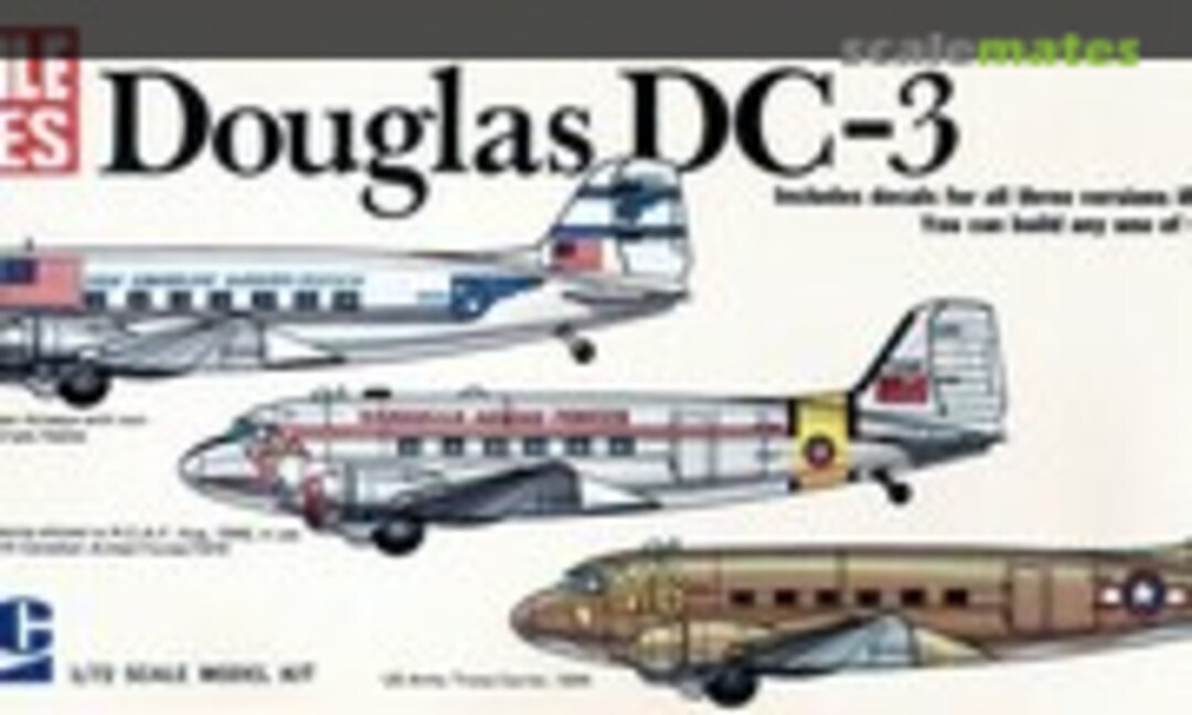 1:72 Douglas DC-3 (MPC 2-1512-150)